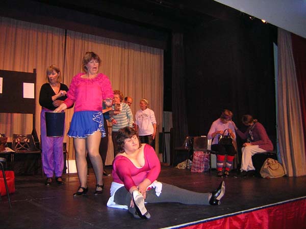 The Class limber up